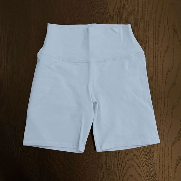 Alo Yoga Blue Biker Short - Picture 2 of 3